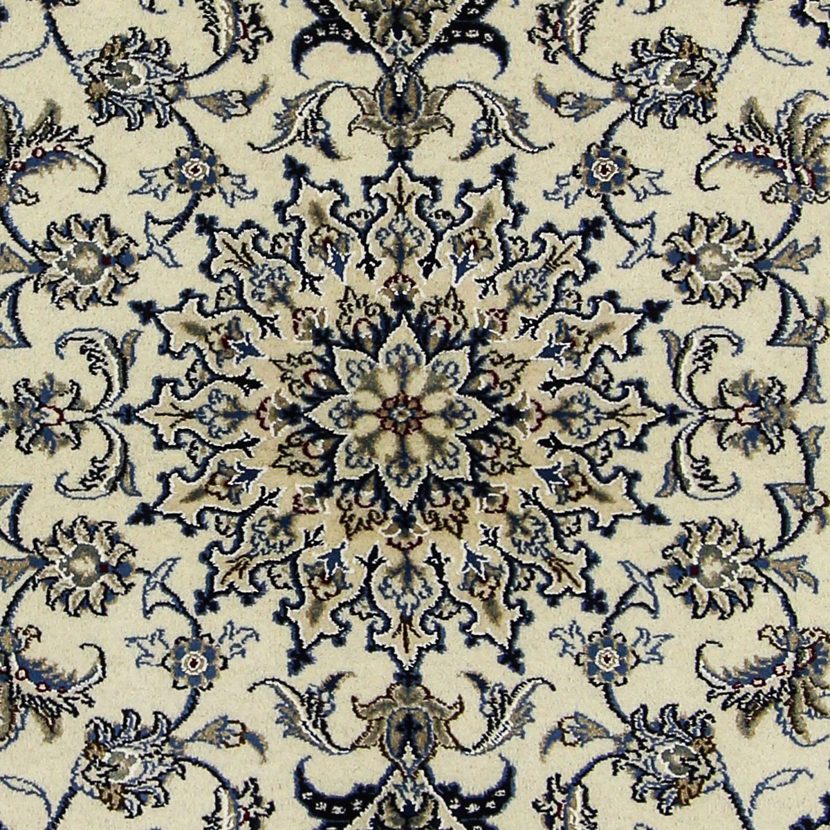 Alfombra persa - Nain - 201 x 125 cm - beige
