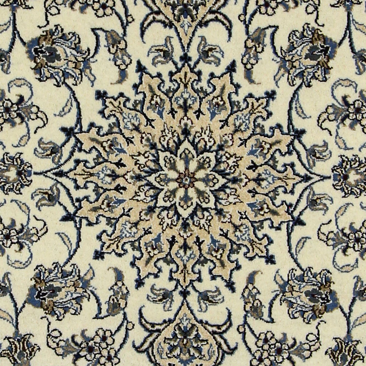 Alfombra persa - Nain - 200 x 144 cm - beige