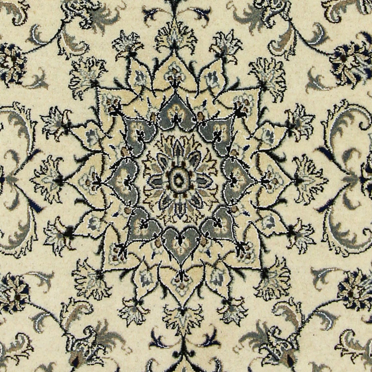 Alfombra persa - Nain - 230 x 165 cm - beige
