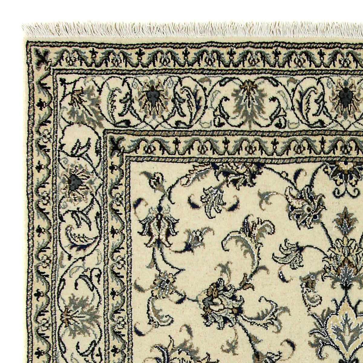 Alfombra persa - Nain - 230 x 165 cm - beige
