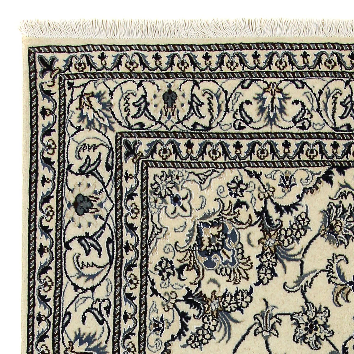 Alfombra persa - Nain - 235 x 165 cm - beige