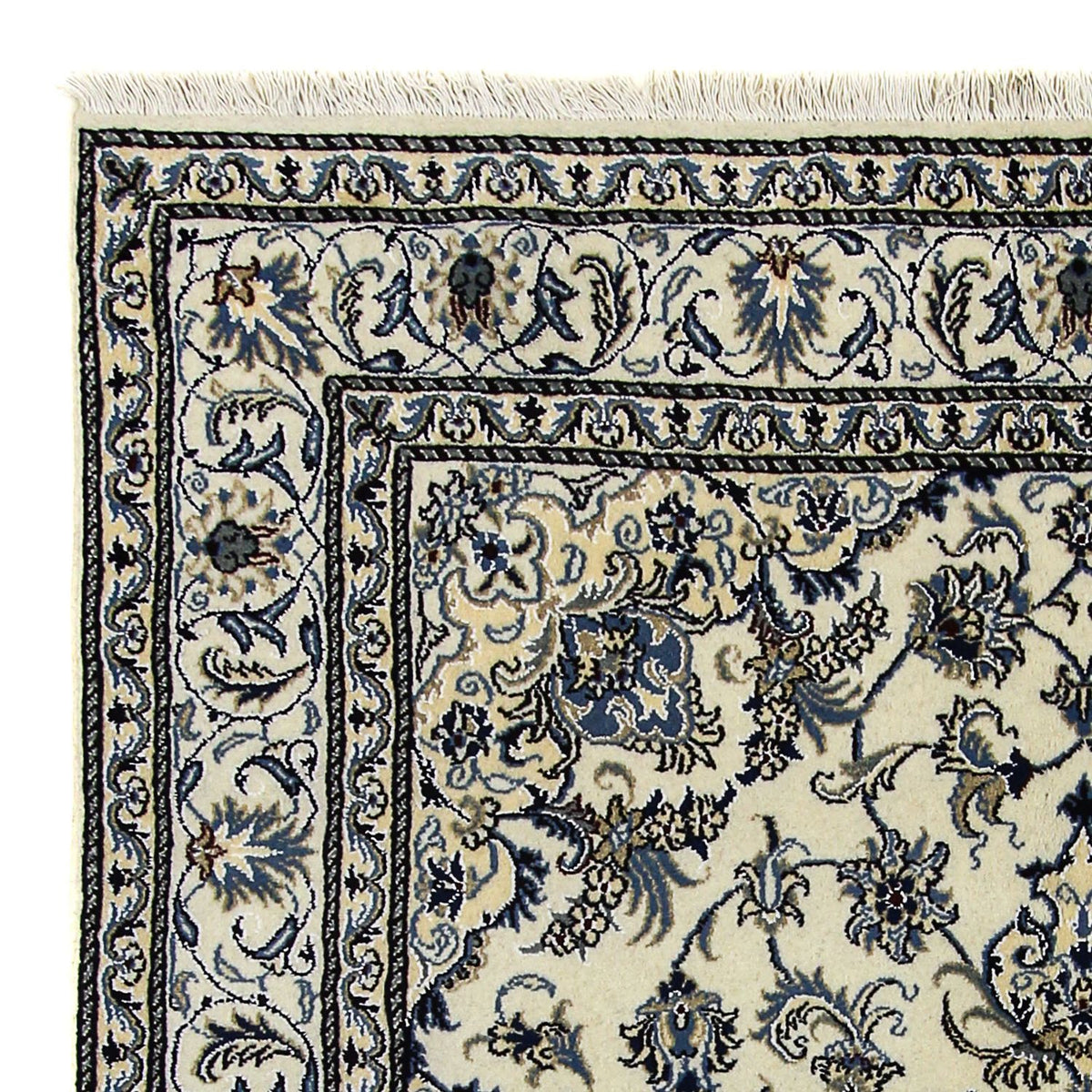 Alfombra persa - Nain - 238 x 168 cm - beige