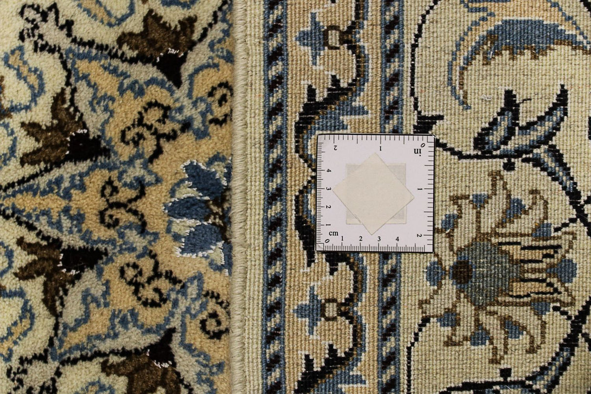 Alfombra persa - Nain - 240 x 170 cm - azul oscuro