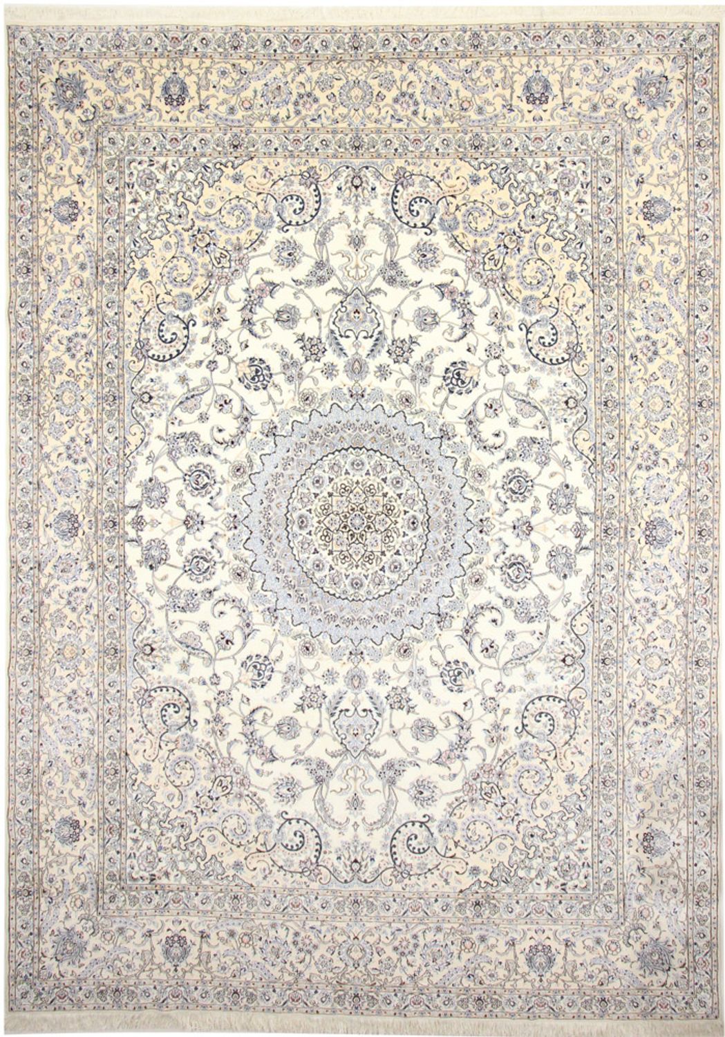 Alfombra Persa - Nain - Real - 415 x 300 cm - crema