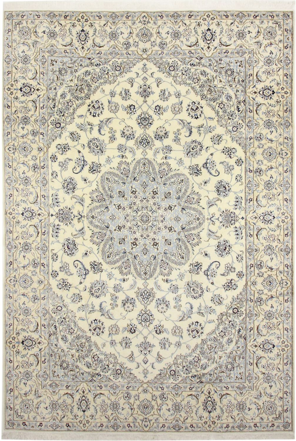 Alfombra Persa - Nain - Real - 360 x 245 cm - crema
