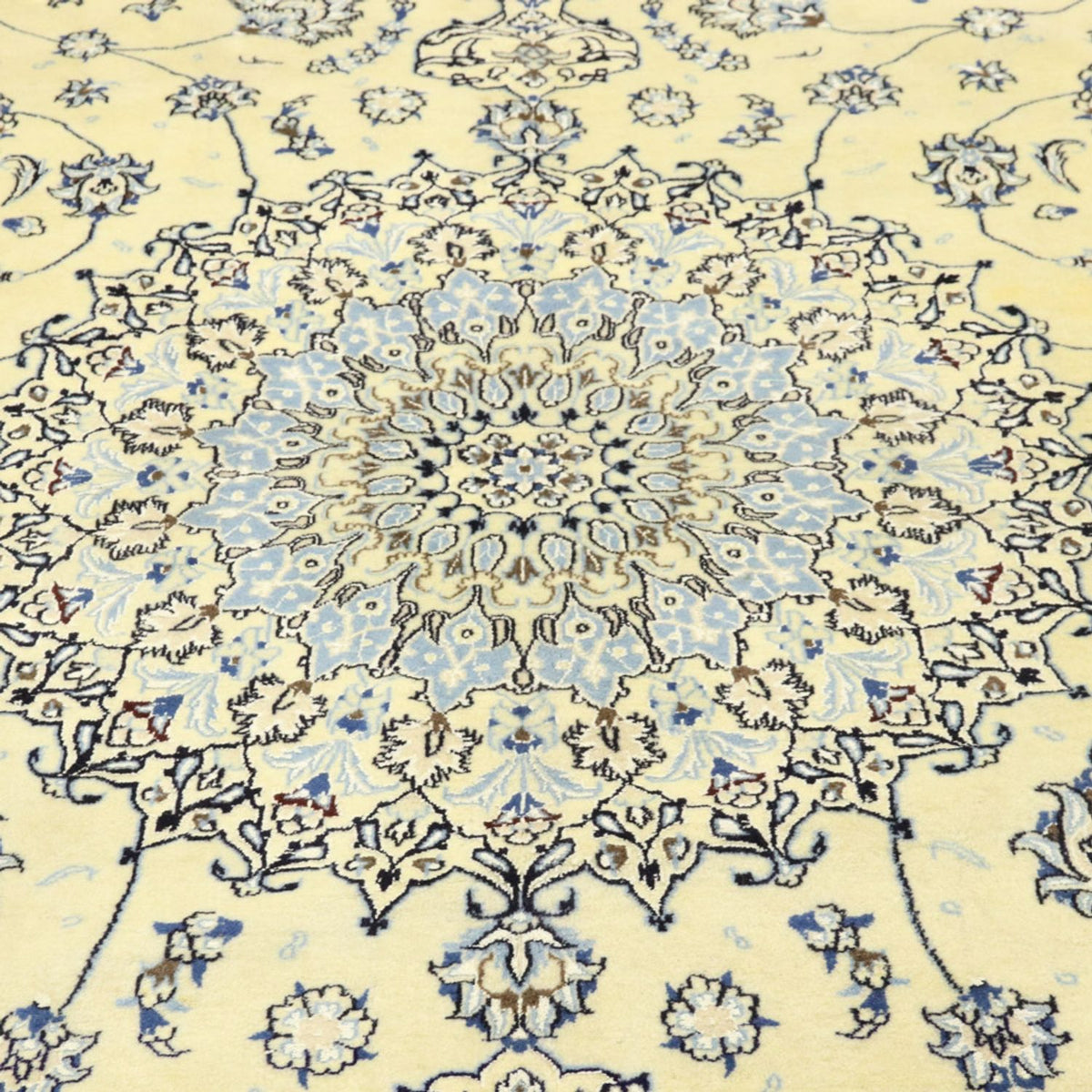 Alfombra Persa - Nain - Real - 393 x 303 cm - crema