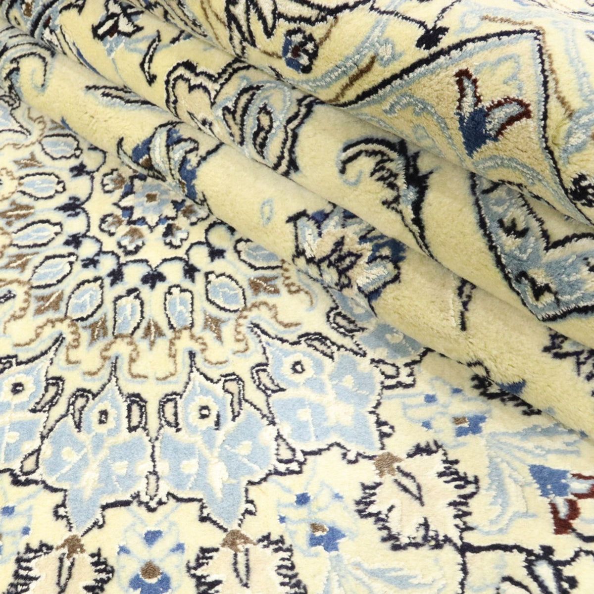 Alfombra Persa - Nain - Real - 393 x 303 cm - crema