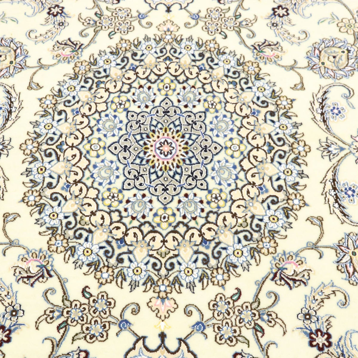 Alfombra Persa - Nain - Real - 250 x 198 cm - crema