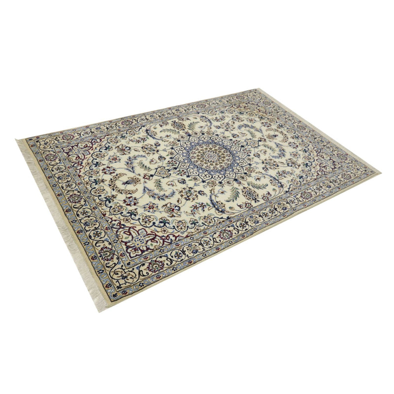 Alfombra Persa - Nain - Real - 180 x 118 cm - crema