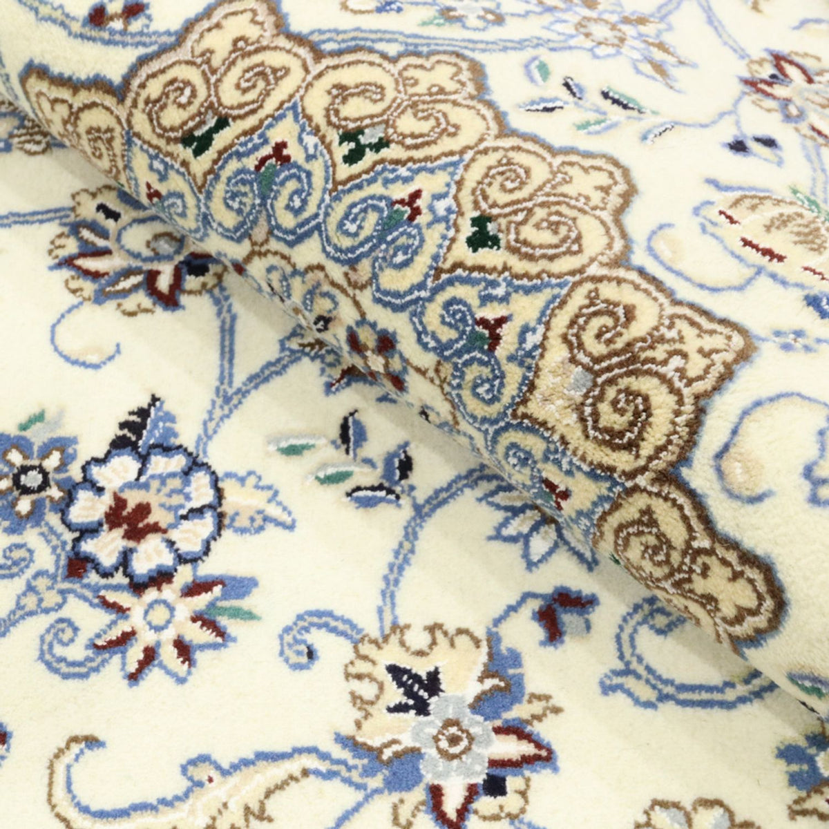 Alfombra Persa - Nain - Real - 211 x 133 cm - beige