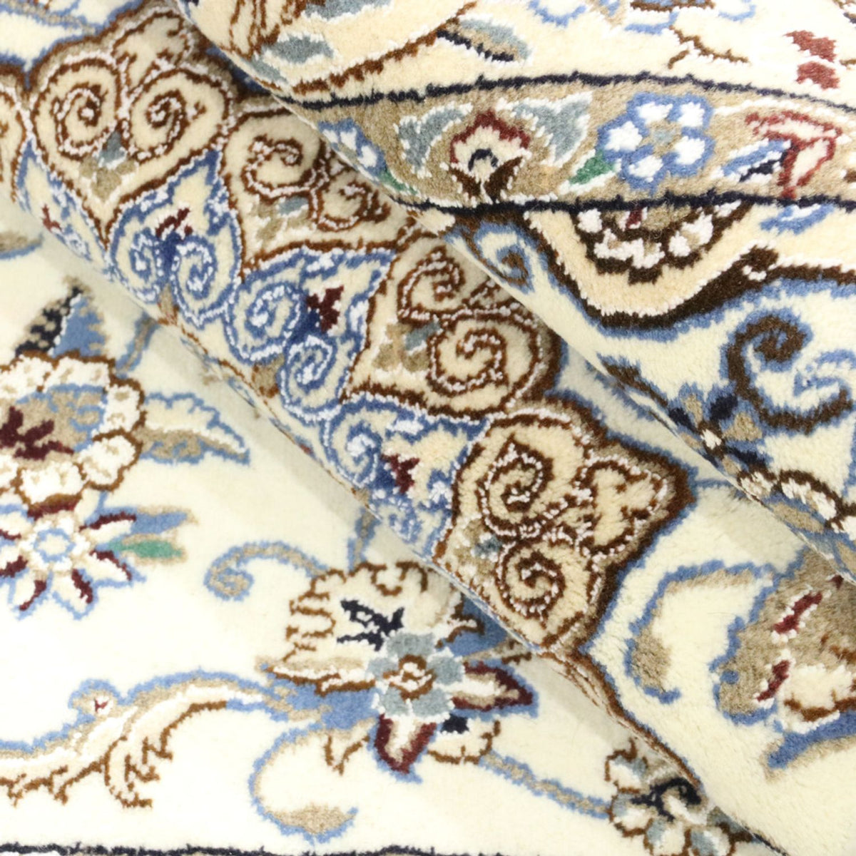 Alfombra Persa - Nain - Real - 215 x 126 cm - beige