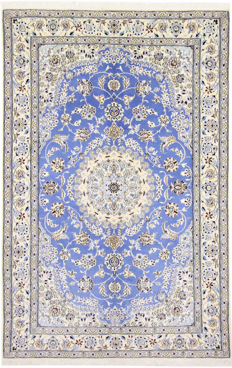 Alfombra Persa - Nain - Real - 248 x 158 cm - azul