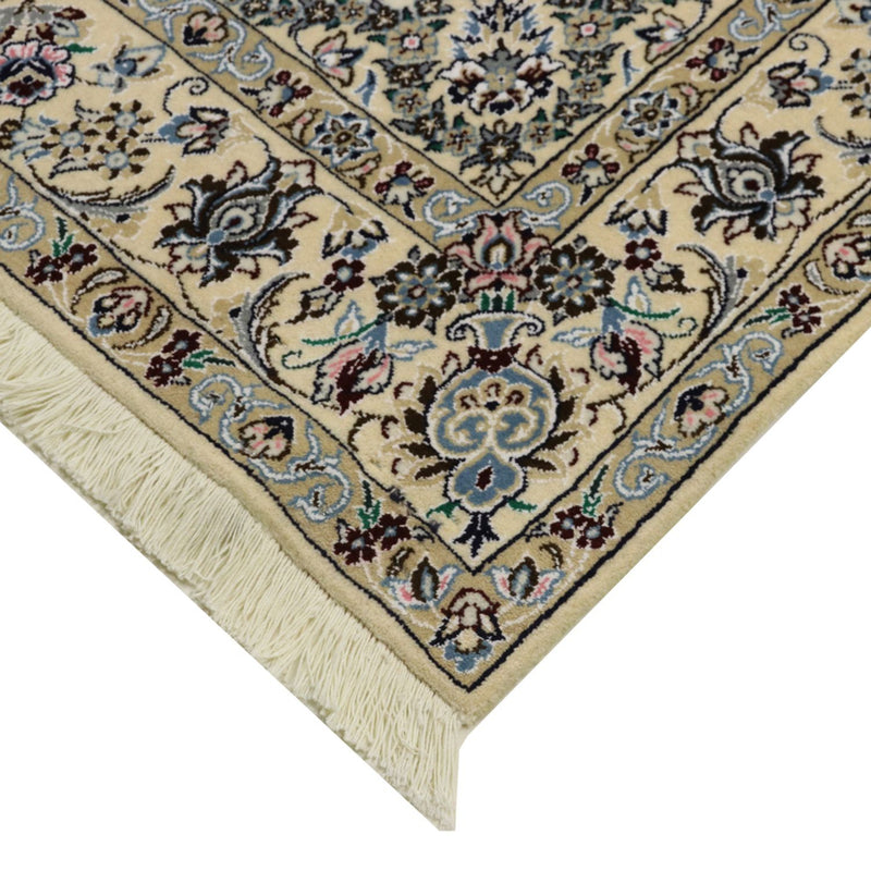 Alfombra Persa - Nain - Real - 259 x 156 cm - verde