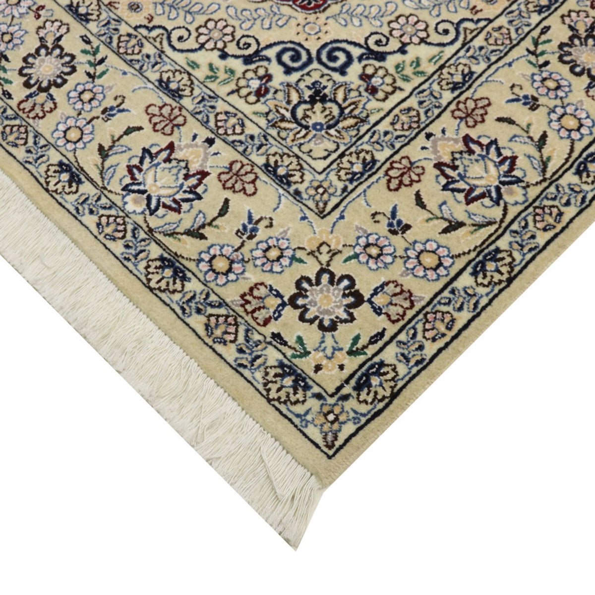 Alfombra Persa - Nain - Real - 218 x 156 cm - rojo