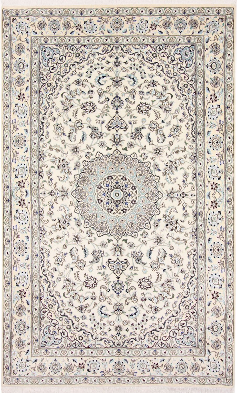 Alfombra Persa - Nain - Real - 250 x 154 cm - beige