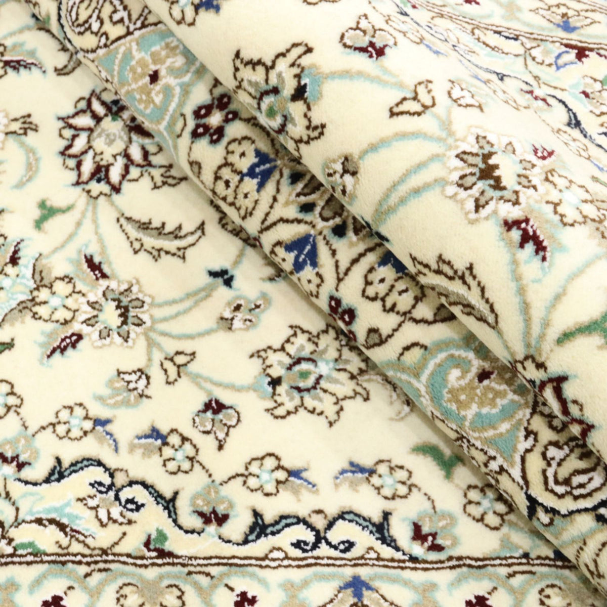 Alfombra Persa - Nain - Real - 250 x 154 cm - beige