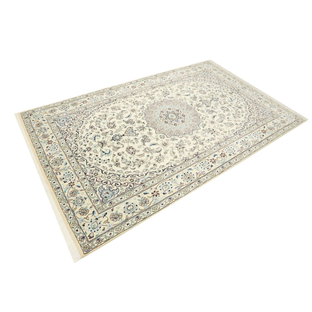 Alfombra Persa - Nain - Real - 250 x 154 cm - beige