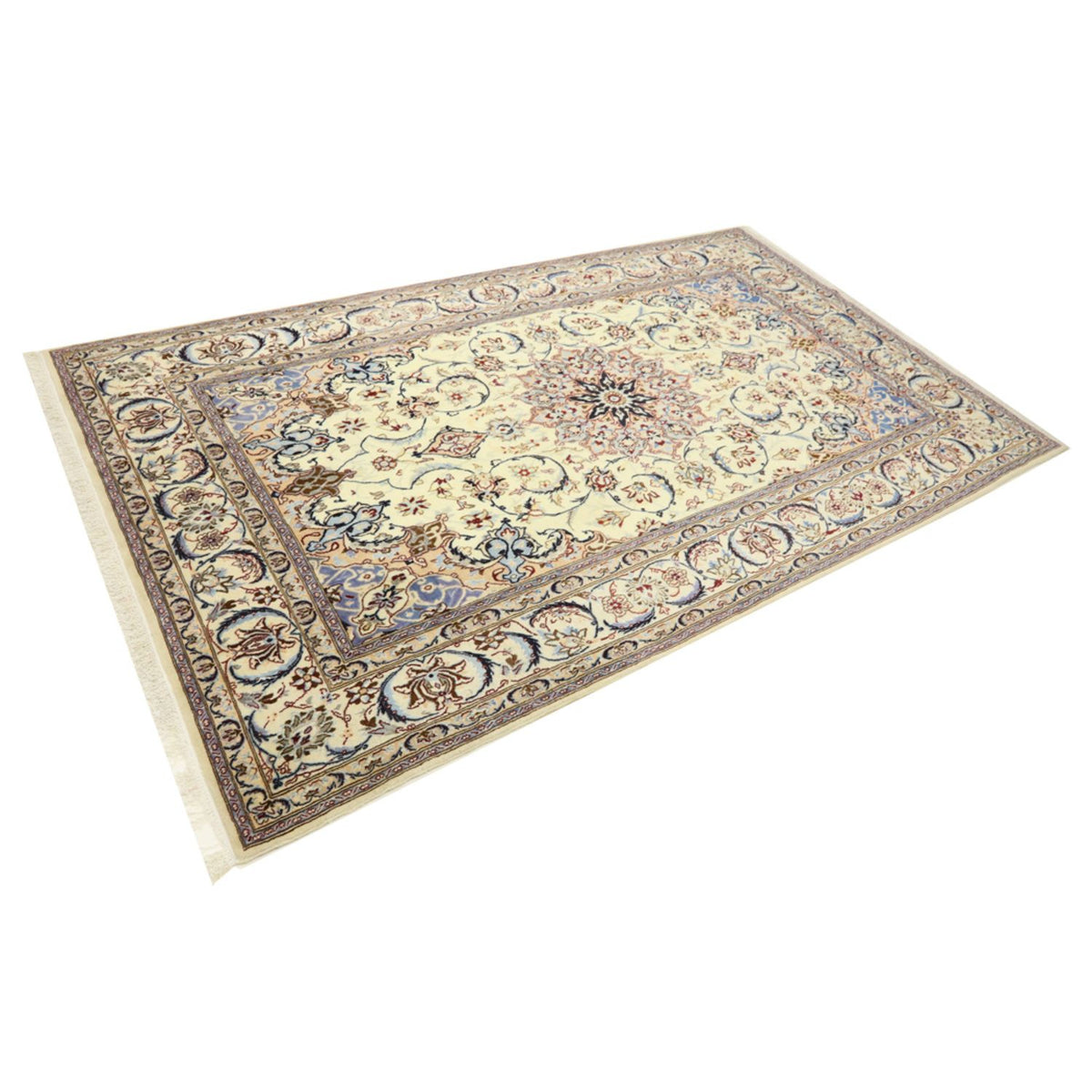 Alfombra Persa - Nain - Real - 260 x 155 cm - beige