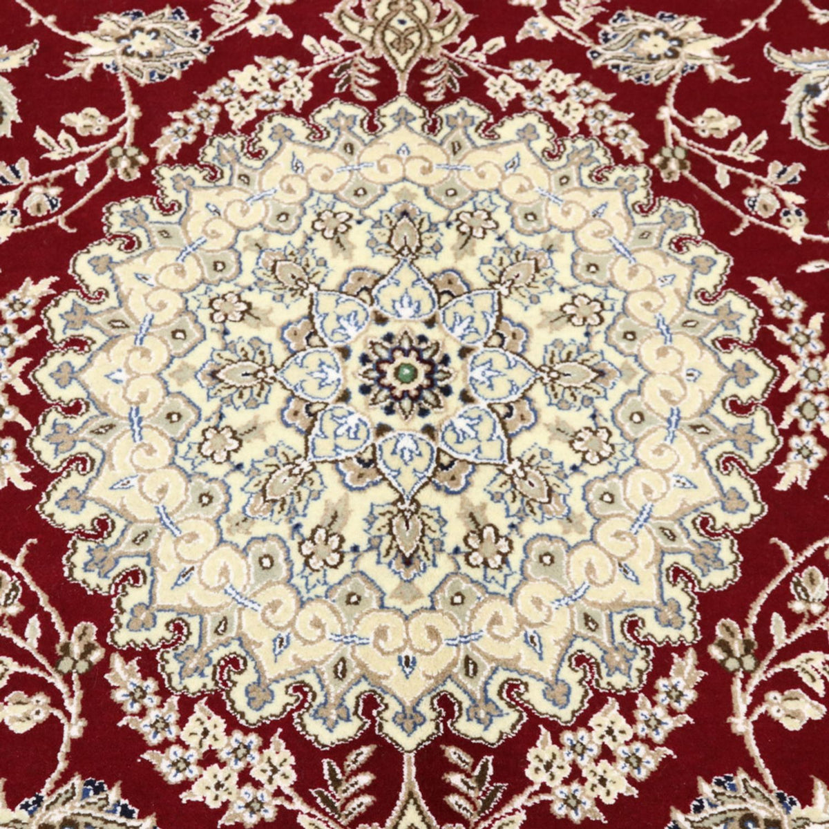 Alfombra Persa - Nain - Real - 255 x 160 cm - rojo