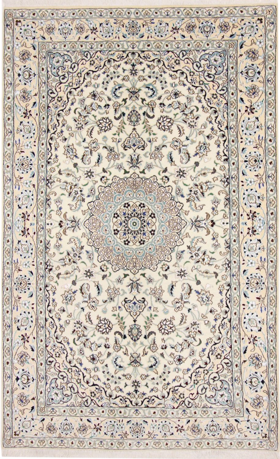 Alfombra Persa - Nain - Real - 246 x 154 cm - beige