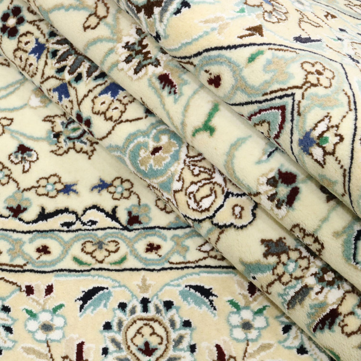 Alfombra Persa - Nain - Real - 246 x 154 cm - beige