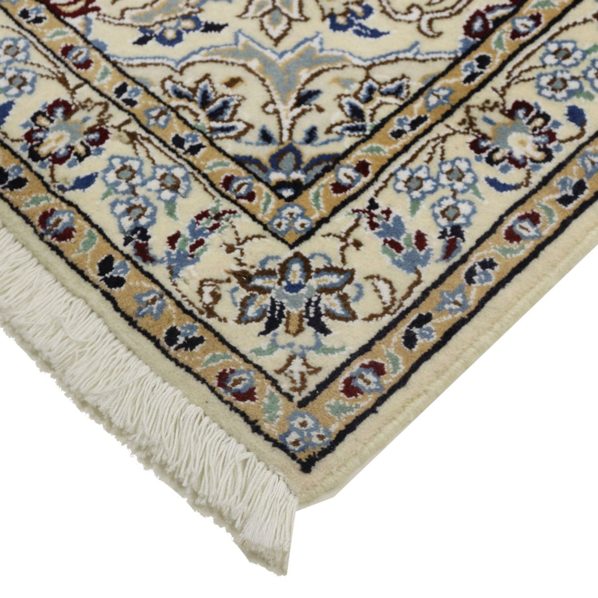 Alfombra Persa - Nain - Real - 142 x 95 cm - rojo