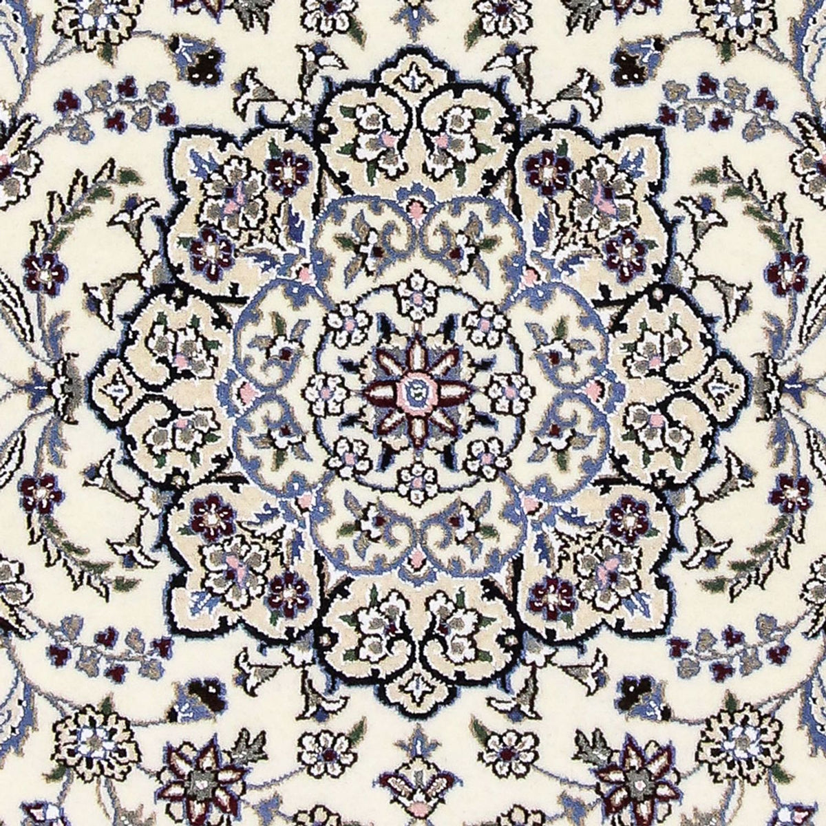 Alfombra Persa - Nain - Real - 150 x 96 cm - crema