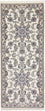 Alfombra de pasillo Alfombra Persa - Nain - Real - 298 x 80 cm - beige