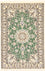 Alfombra Persa - Nain - Real - 98 x 64 cm - verde