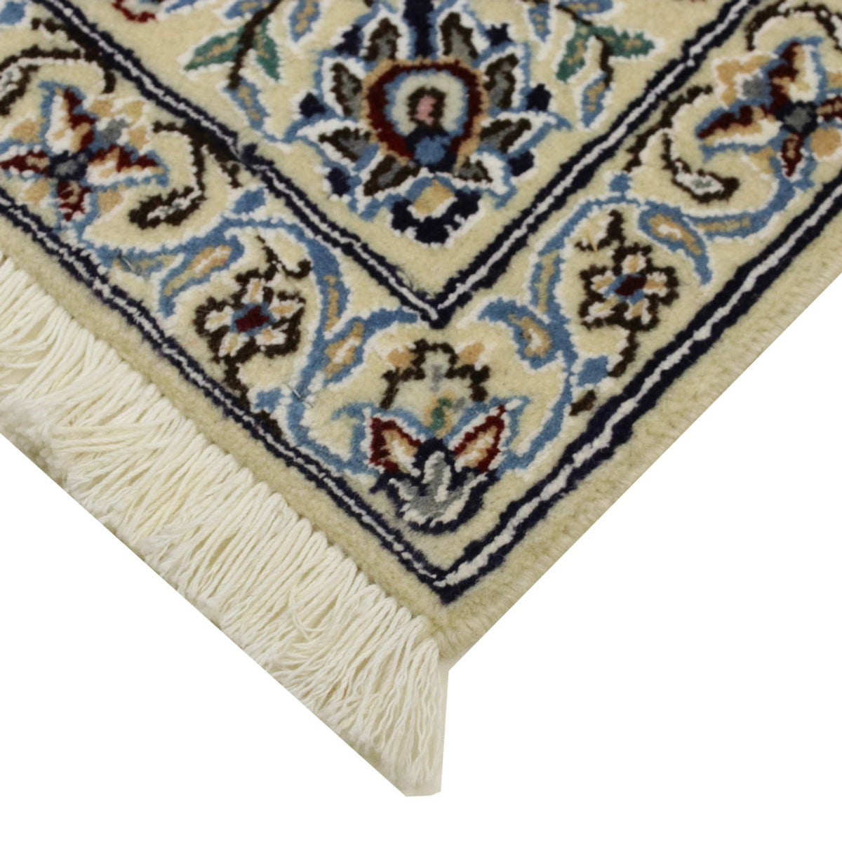 Alfombra Persa - Nain - Real - 92 x 64 cm - crema