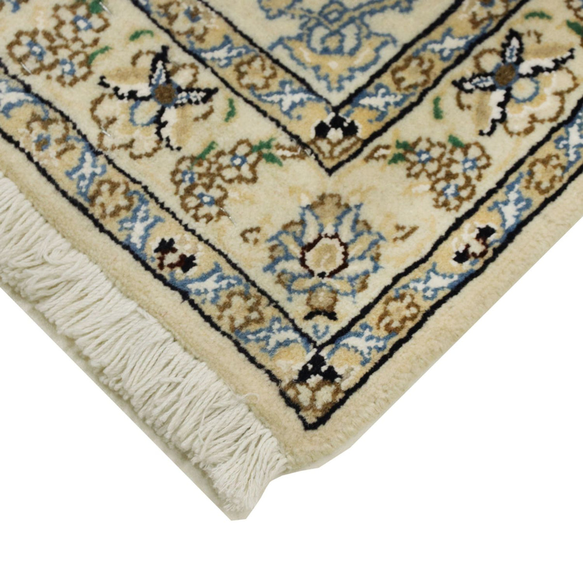 Alfombra Persa - Nain - Real - 90 x 60 cm - rojo