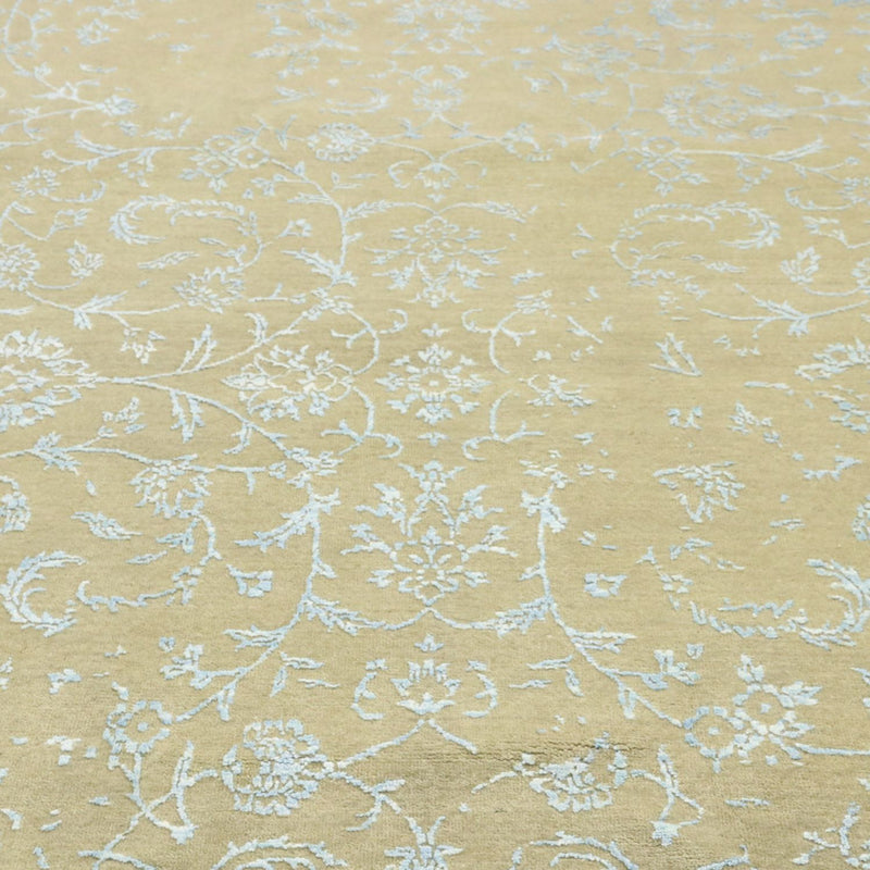 Alfombra de diseño - 306 x 243 cm - azul claro
