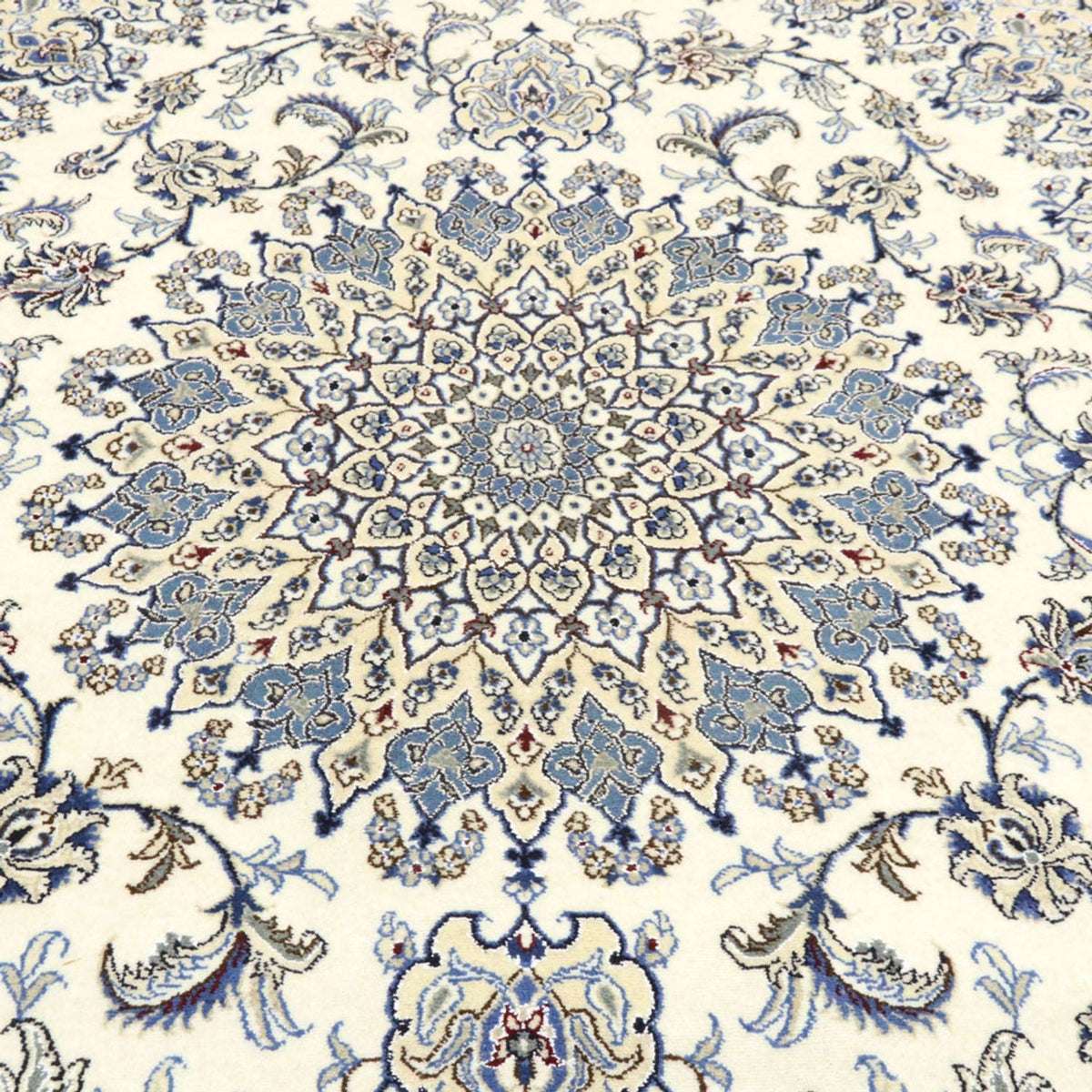 Alfombra persa - Nain - 295 x 242 cm - crema