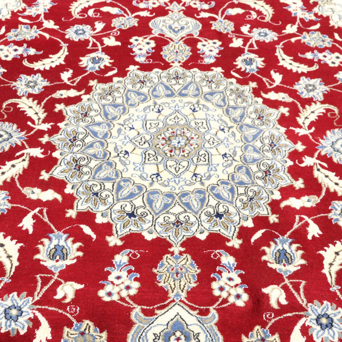 Alfombra persa - Nain - 292 x 194 cm - rojo
