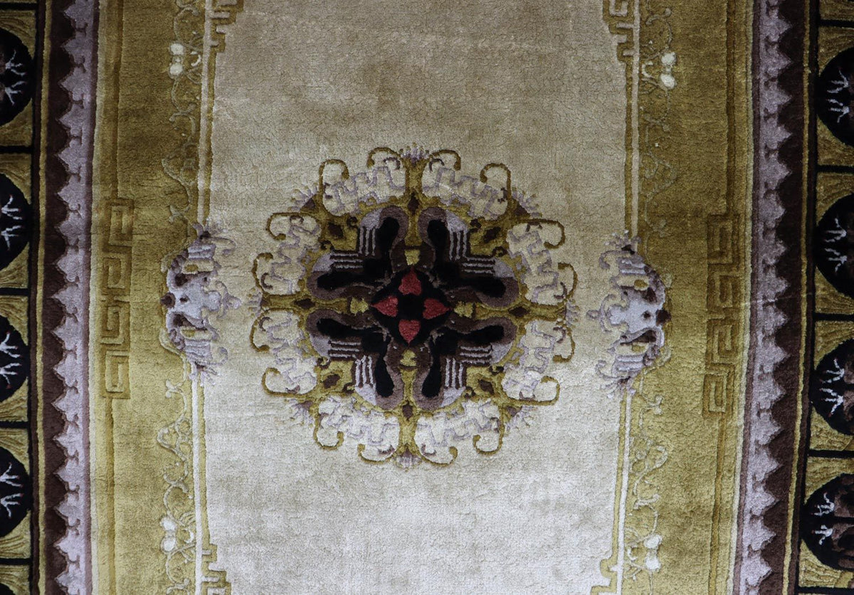 Alfombra china - 190 x 90 cm - verde