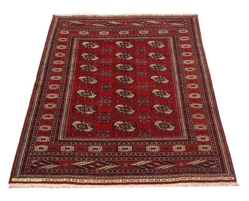 Alfombra afgana - 180 x 130 cm - rojo