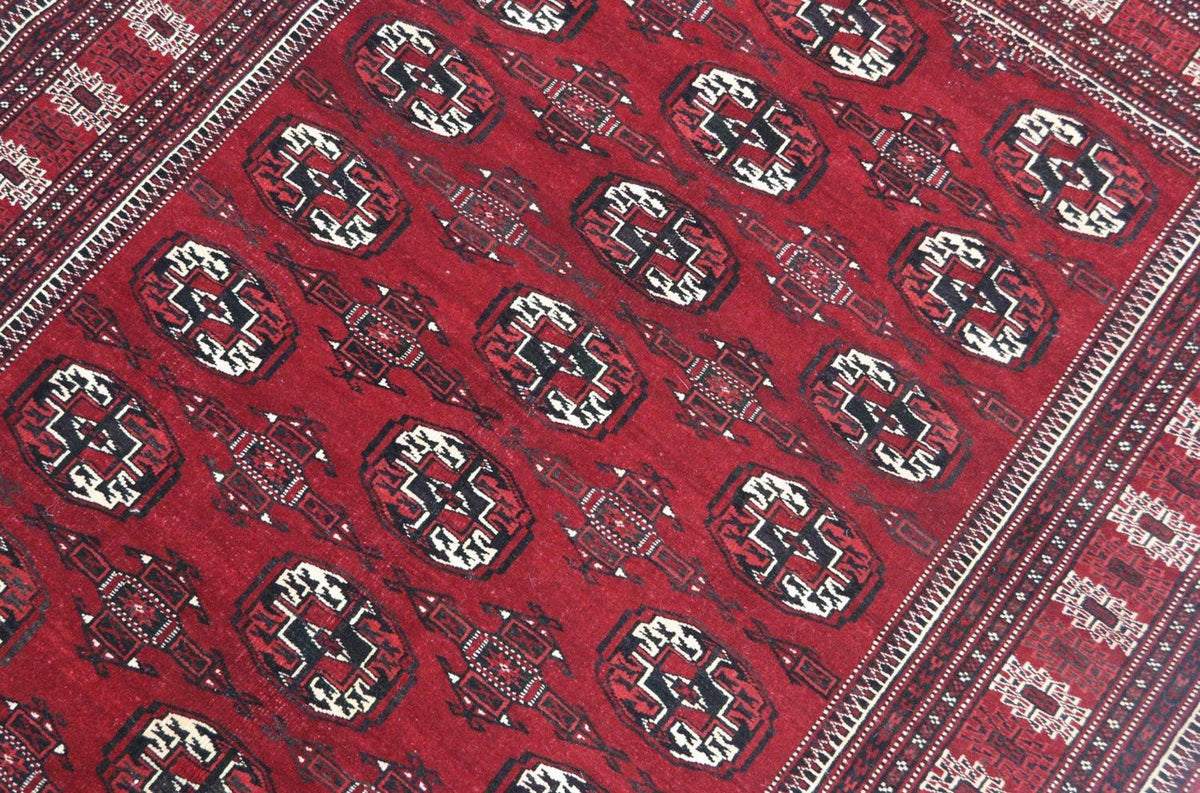 Alfombra afgana - 180 x 130 cm - rojo