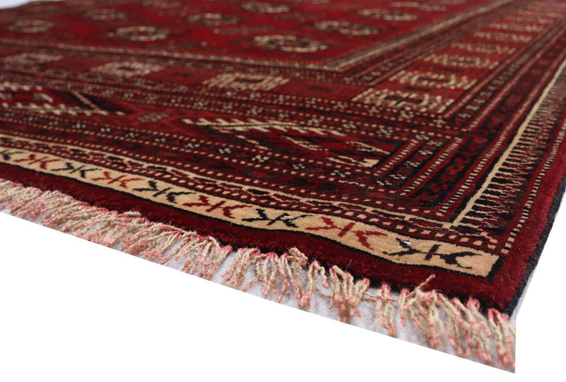 Alfombra afgana - 180 x 130 cm - rojo