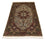 Alfombra de seda - Seda de Cachemira - 170 x 109 cm - rojo