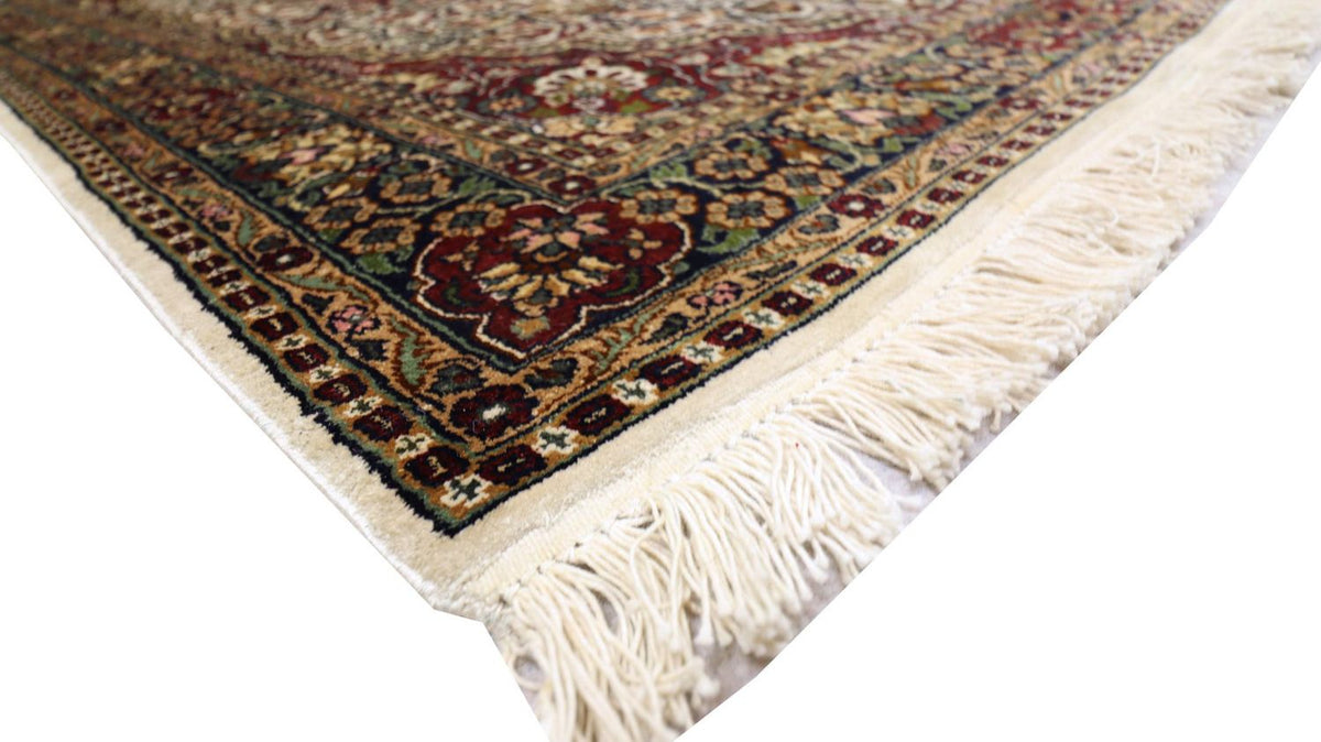 Alfombra de seda - Seda de Cachemira - 170 x 109 cm - rojo