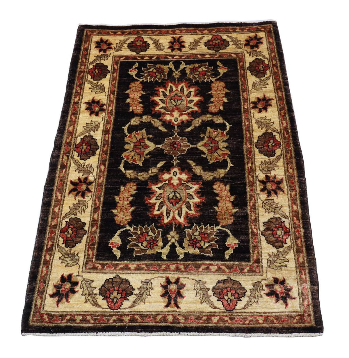 Alfombra Ziegler - 125 x 89 cm - marrón oscuro
