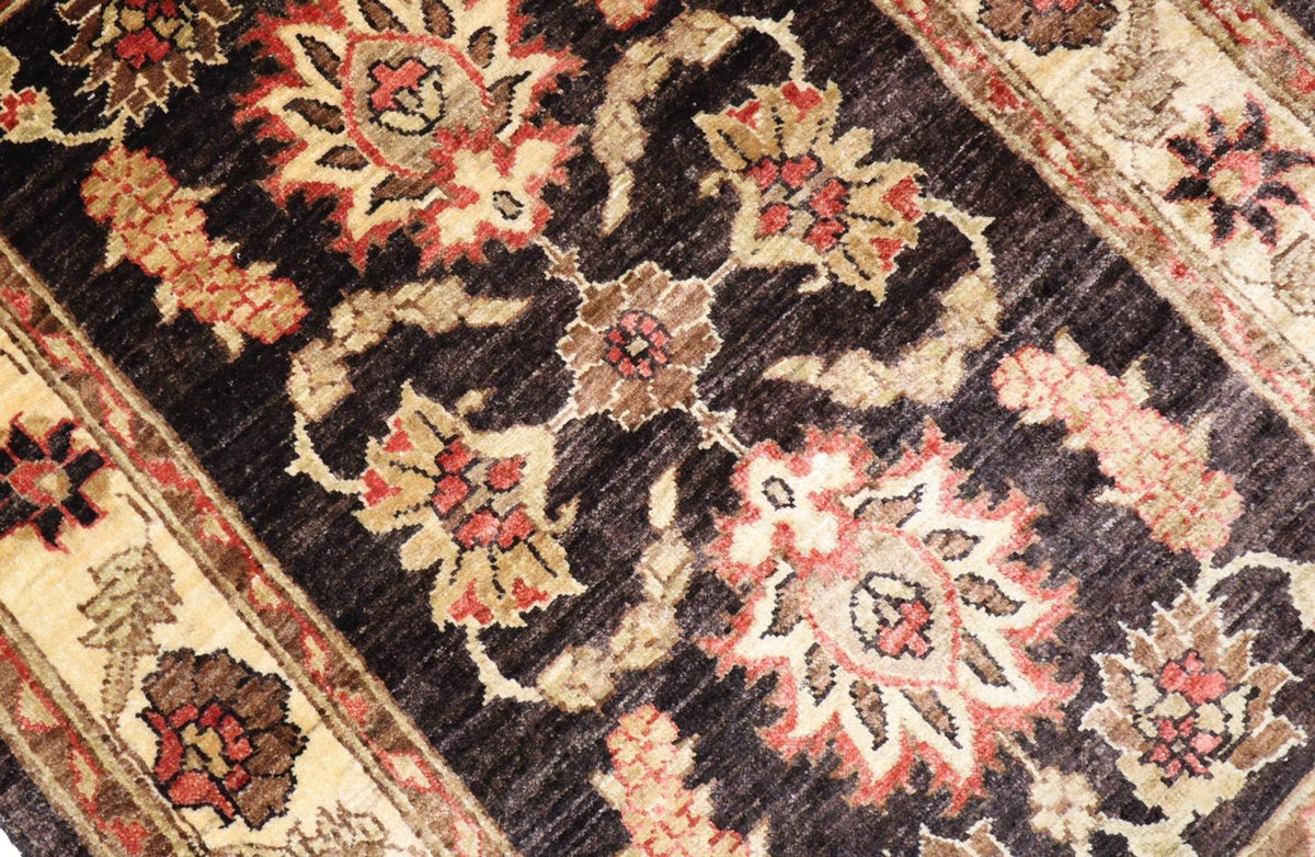 Alfombra Ziegler - 125 x 89 cm - marrón oscuro
