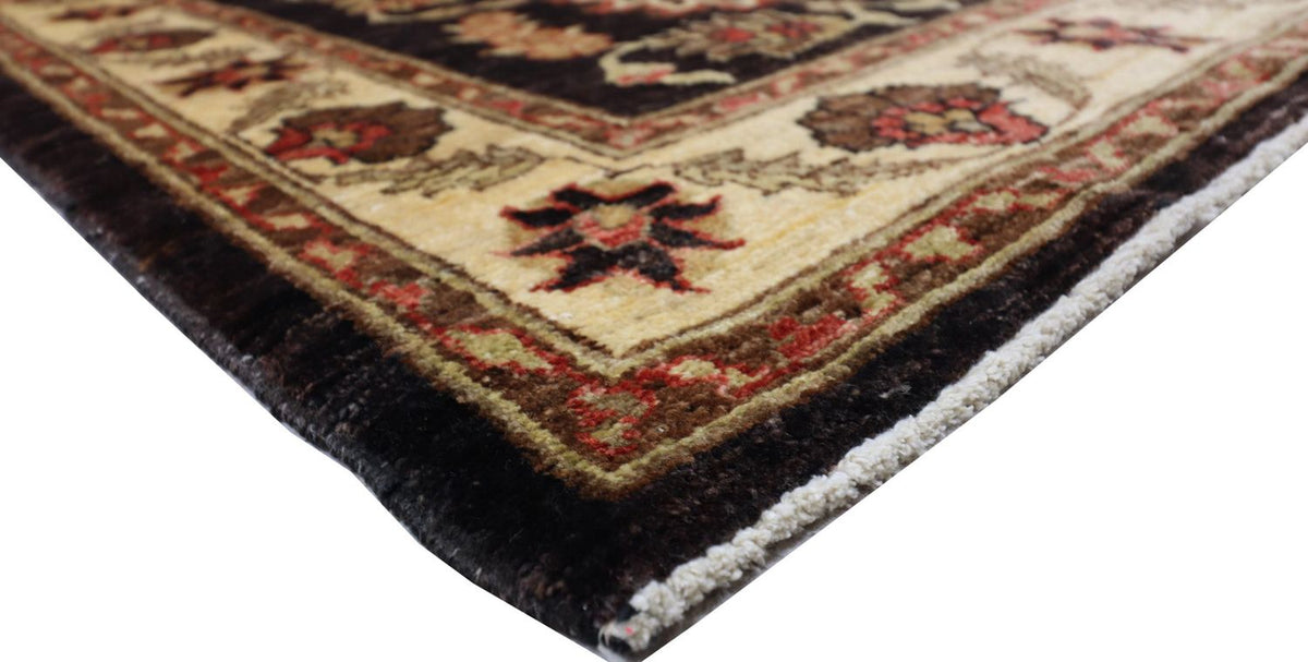 Alfombra Ziegler - 125 x 89 cm - marrón oscuro