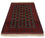 Alfombra afgana - 170 x 130 cm - rojo oscuro