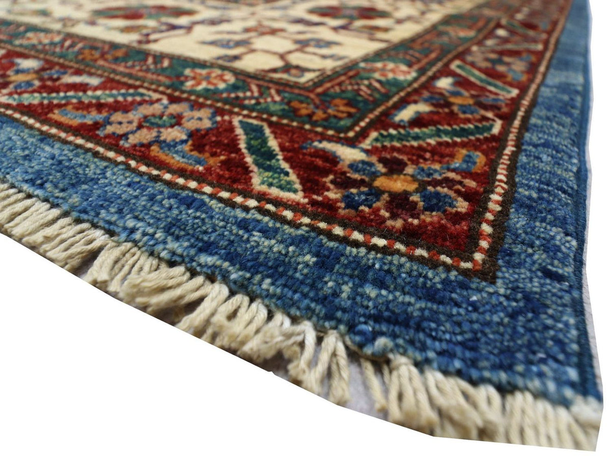 Alfombra Ziegler - 362 x 281 cm - turquesa