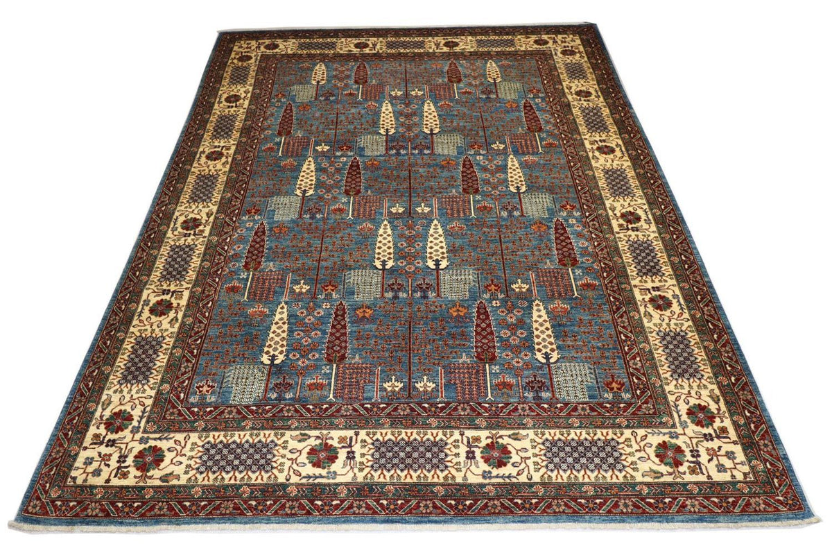 Alfombra Ziegler - 362 x 281 cm - turquesa