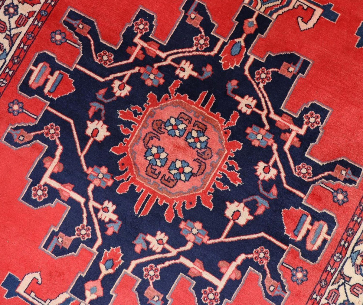 Alfombra persa - Nómada - 215 x 125 cm - rojo