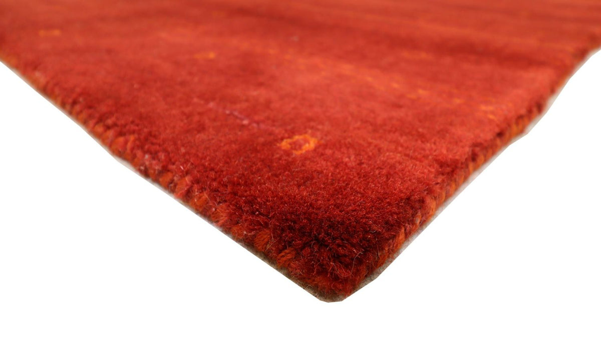 Alfombra Gabbeh - Persa - 90 x 60 cm - rojo