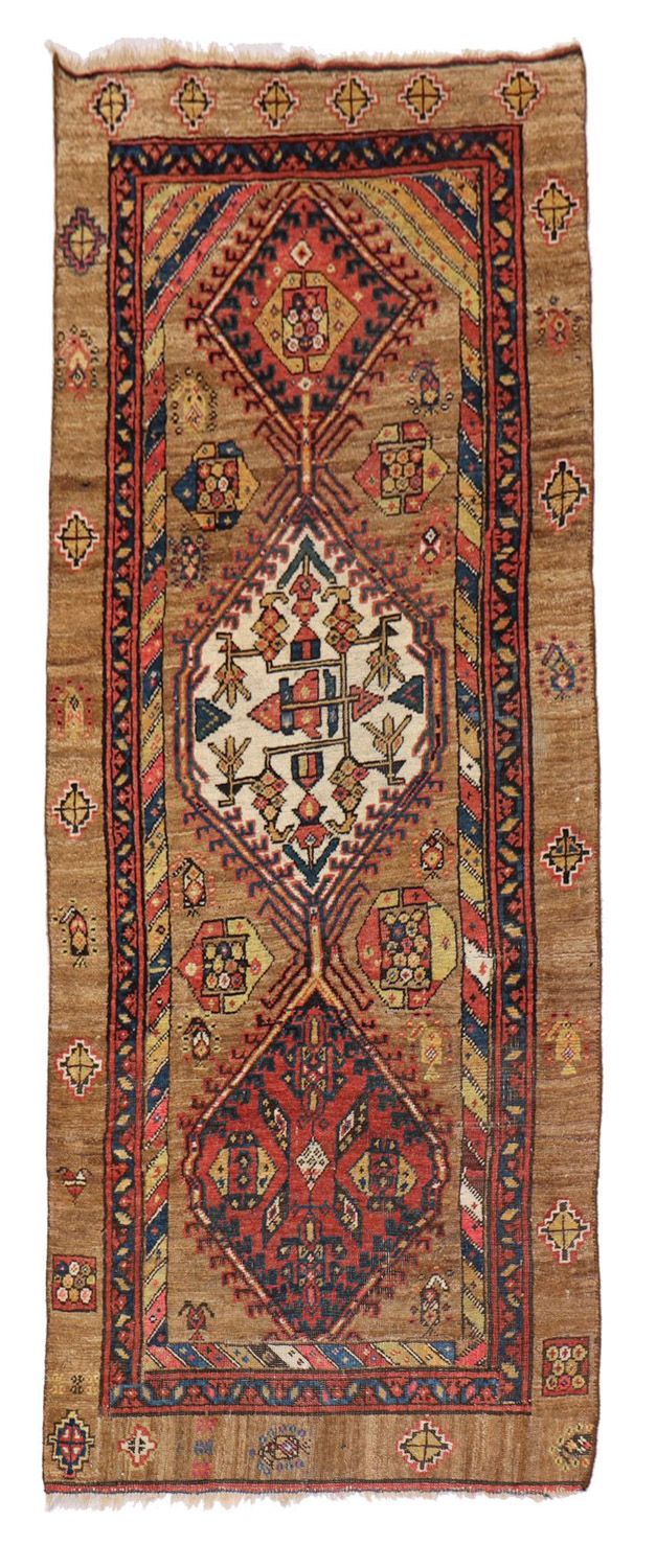 Alfombra persa - Nómada - 190 x 107 cm - marrón