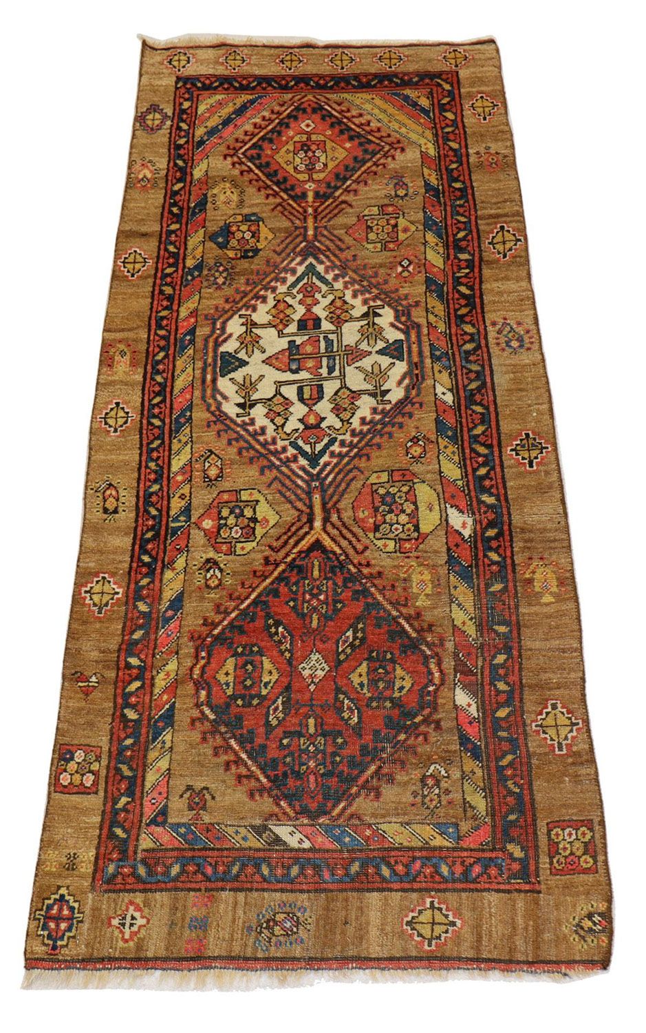 Alfombra persa - Nómada - 190 x 107 cm - marrón